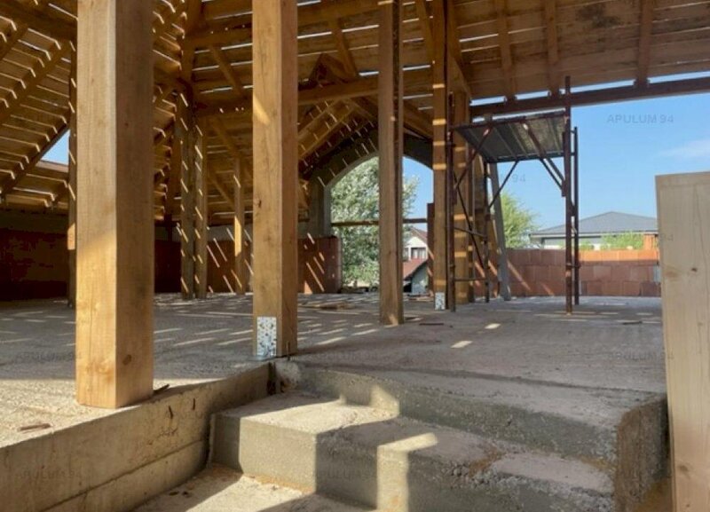 Vila la rosu  Domnesti Ciutaci.